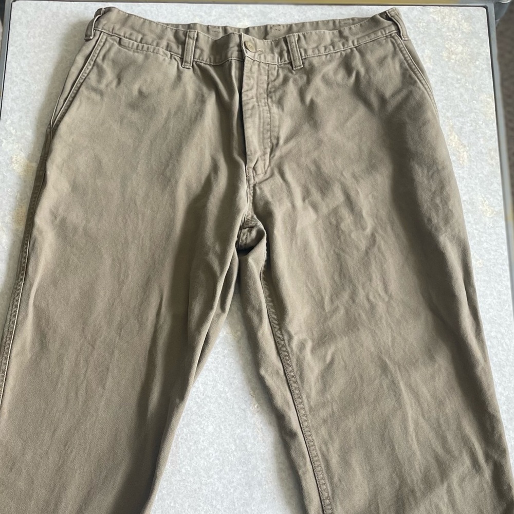 Patagonia Organic Cotton Pants Tan Size 36Reg